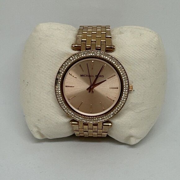 Michael Kors Darci MK3192 Women's Rose Gold Stainless Steel Analog Watch HME528 - Picture 2 of 11